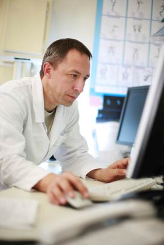 Government programs to defray costs help physicians install these electronic systems. Government programs to defray costs help physicians install these electronic systems.