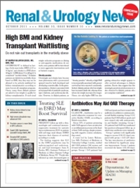 October 2011 Issue of Renal And Urology News