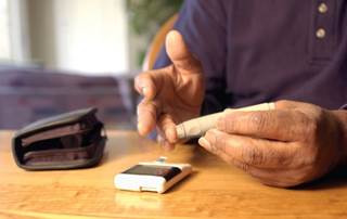 Intensive glucose control may slow kidney disease progression in diabetics. Intensive glucose control may slow kidney disease progression in diabetics.